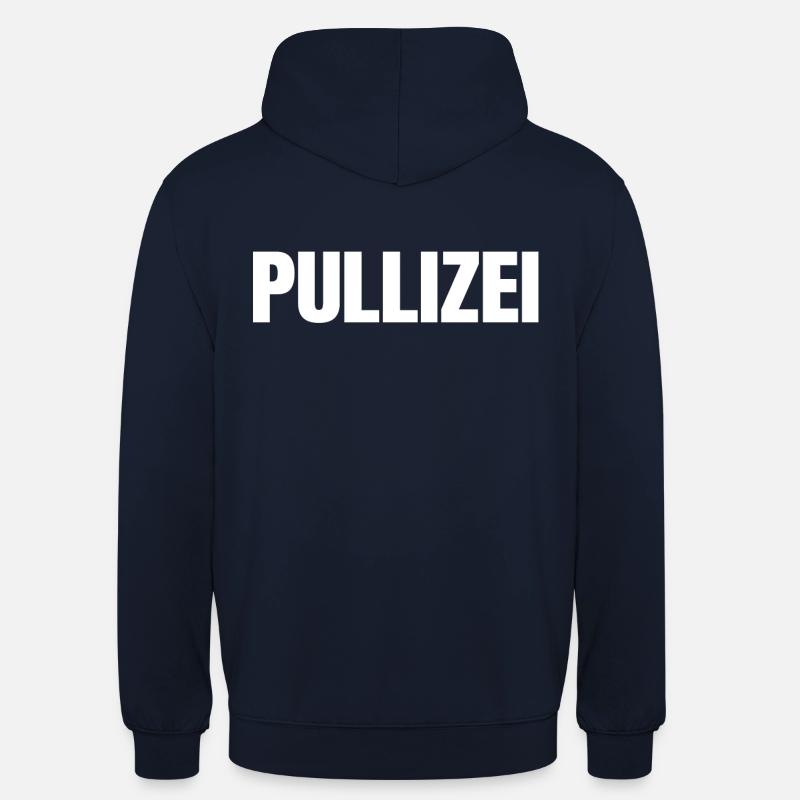 PULLIZEI POLIZEI - Unisex Hoodie - Navy