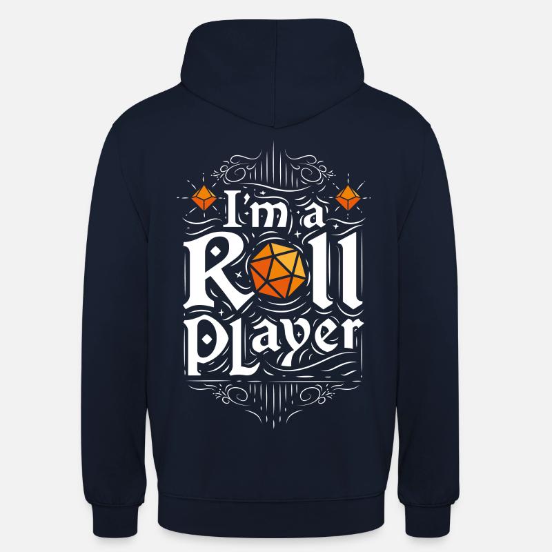 I'm a roll player - Sweat-shirt à capuche unisexe - marine