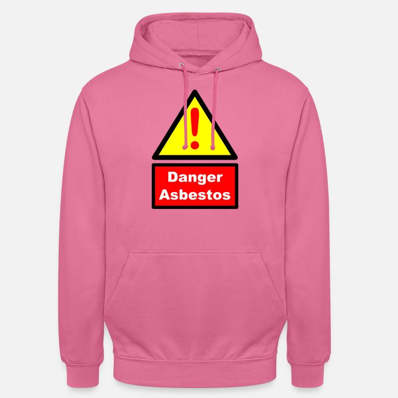 De l’amiante ! Cadeau d’idée - Sweat-shirt à capuche unisexe - rose