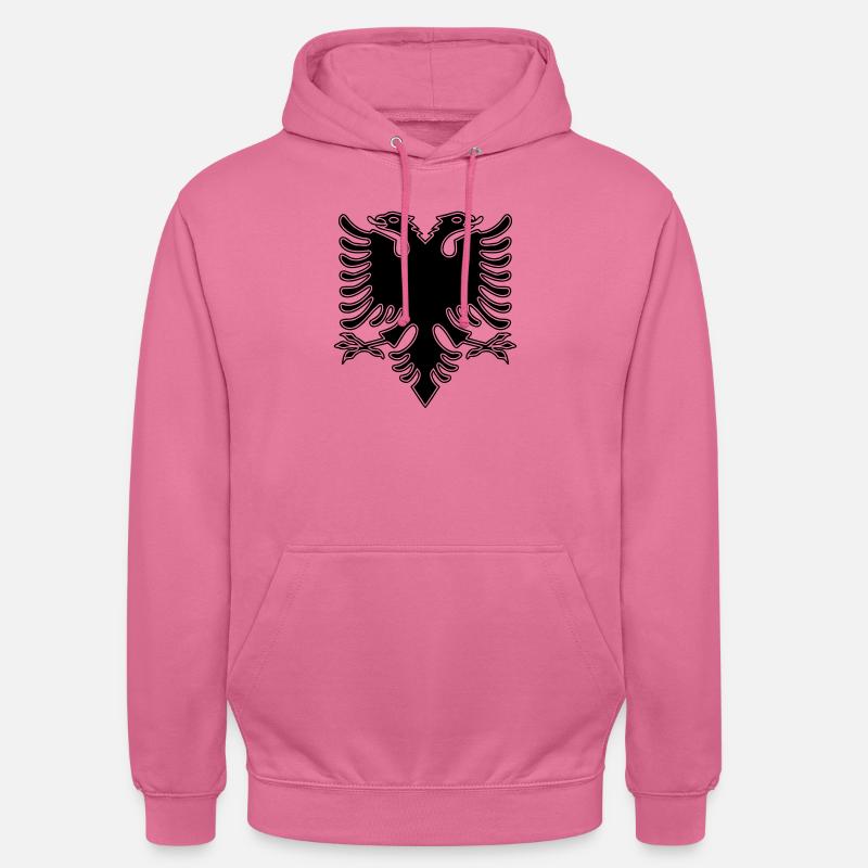 Double Headed Eagle_V2 - Sweat-shirt à capuche unisexe - rose