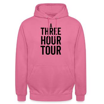 Eine dreistündige Tour - Unisex Hoodie - Pink - Vorne - Alina (178cm) & Michal (187cm)