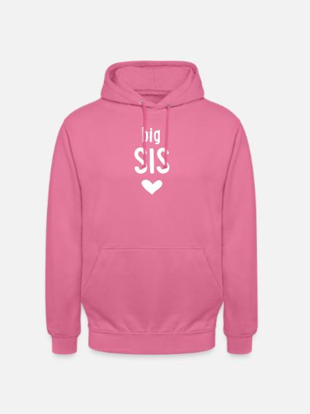 big sis - Unisex Hoodie - pink