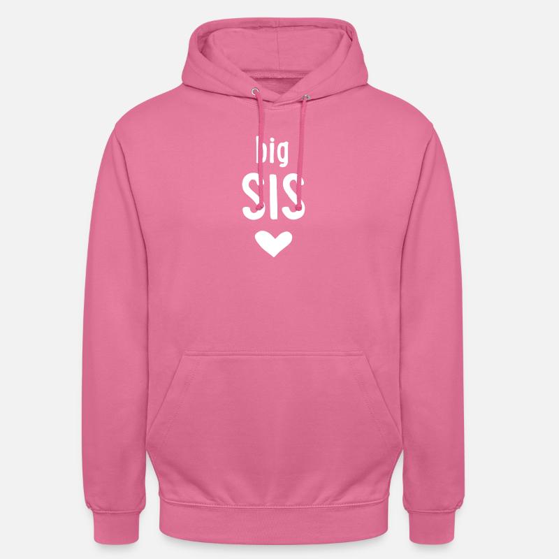 Grande Sœur - Sweat-shirt à capuche unisexe - rose