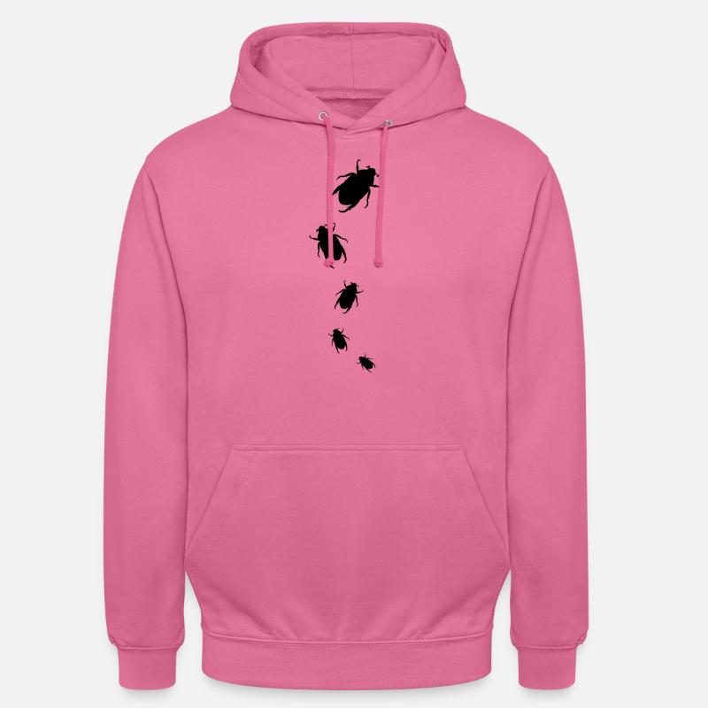 escarbot - Sweat-shirt à capuche unisexe - rose