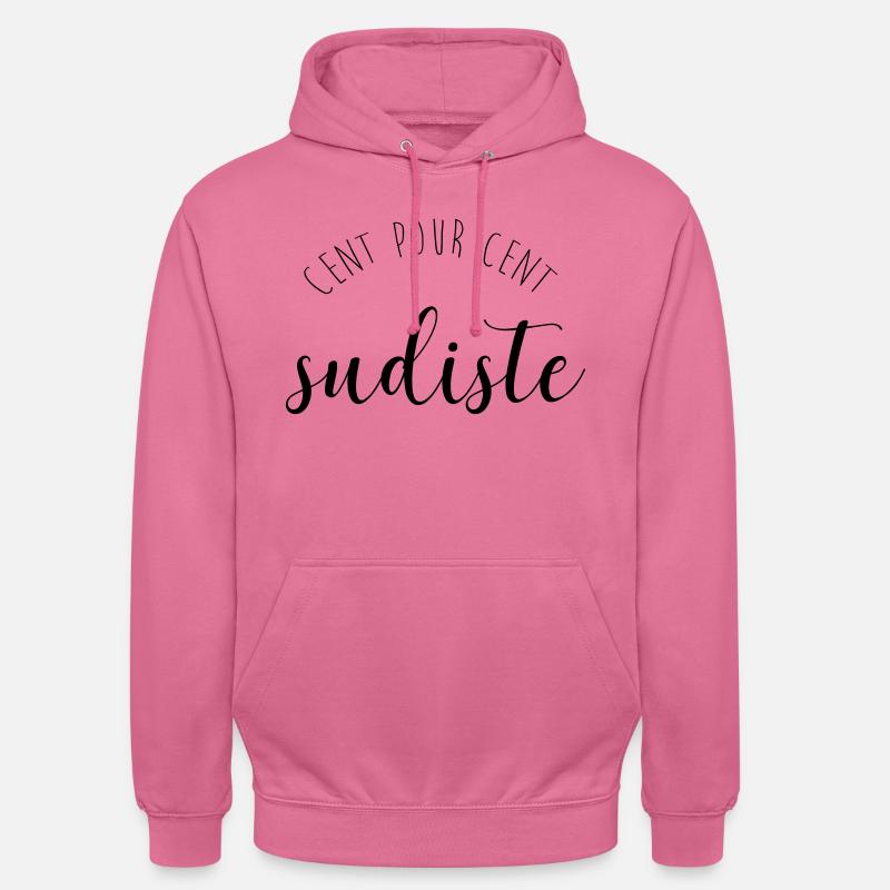 CENT POUR CENT SUDISTE - Sweat-shirt à capuche unisexe - rose