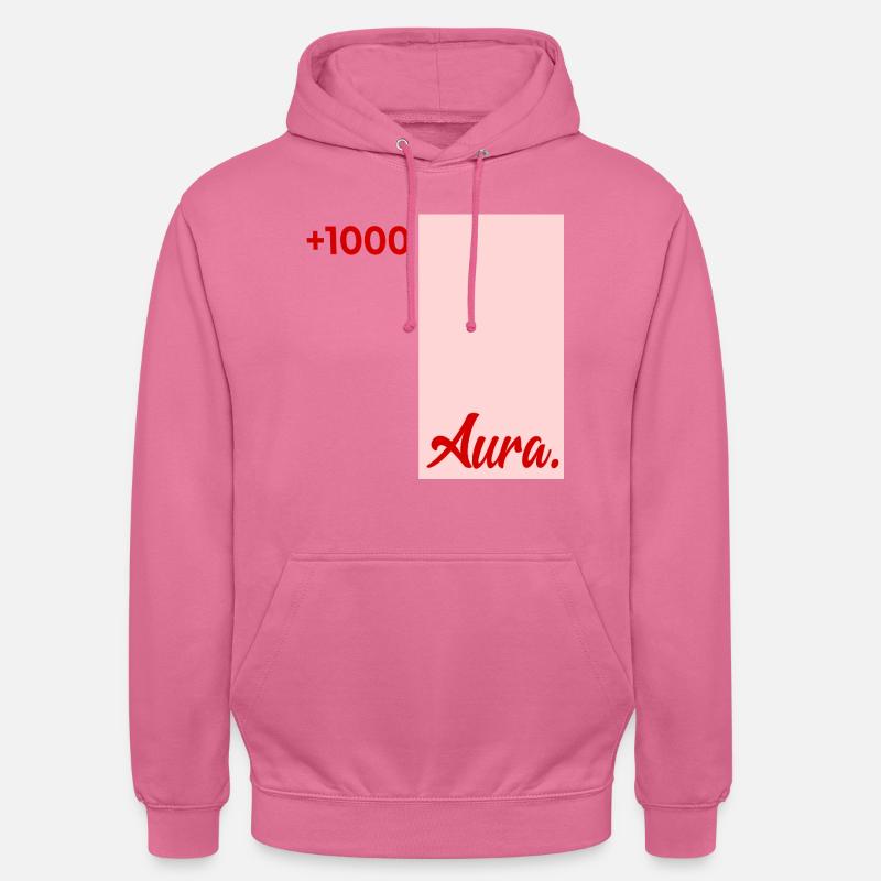 Points d’Aura à Révision - Sweat-shirt à capuche unisexe - rose