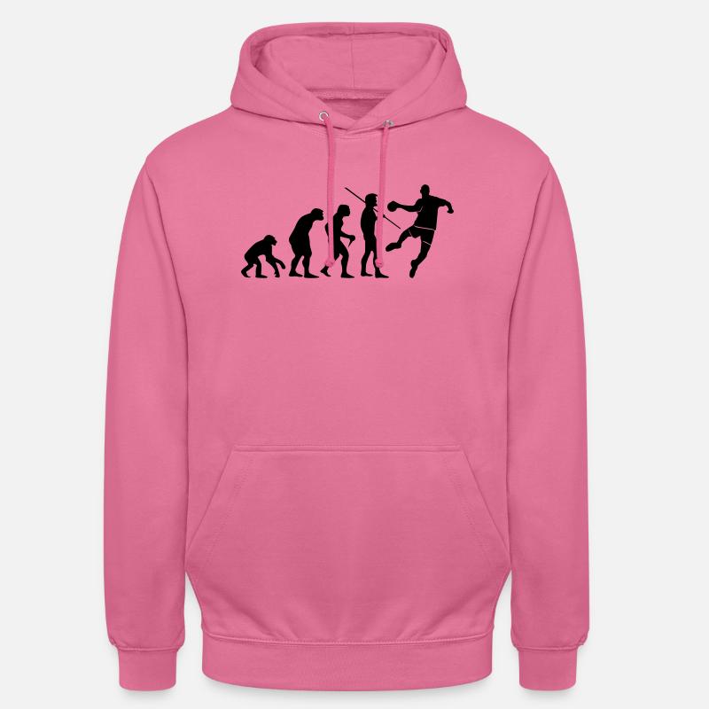 Handball Evolution - Sweat-shirt à capuche unisexe - rose