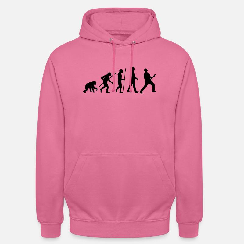 evolution_rocks_032012_a1c - Sweat-shirt à capuche unisexe - rose