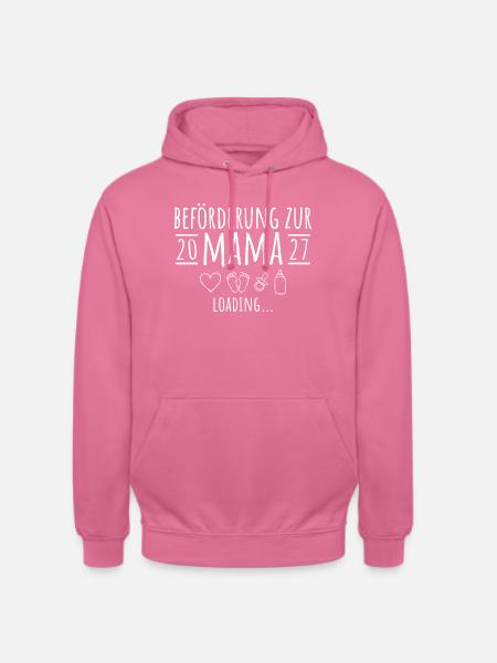 Beförderung zur Mama 2027 loading - Unisex Hoodie - Pink