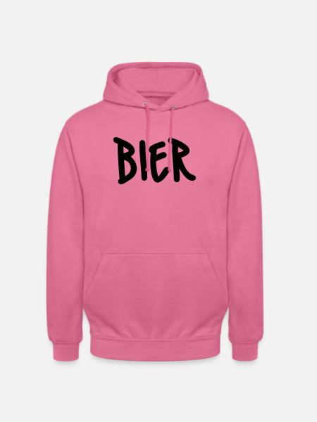 Bier - Unisex Hoodie - Pink