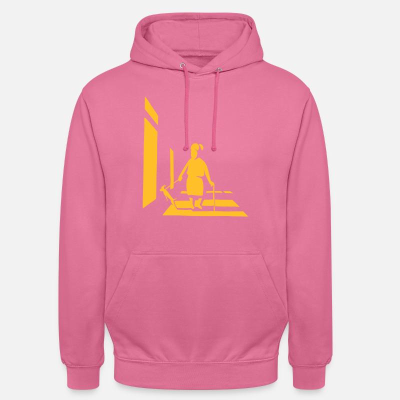 Le veilleur de nuit - Sweat-shirt à capuche unisexe - rose