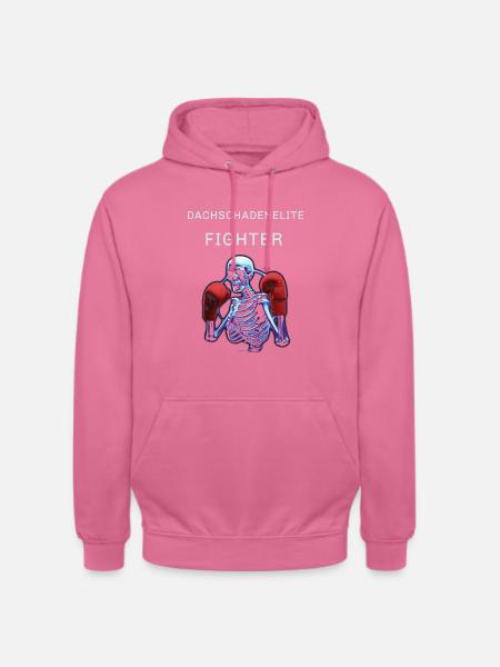 Dachschadenelite Fighter - Unisex Hoodie - Pink