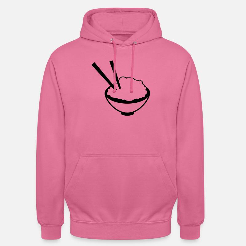 China Reisgericht mit Stäbchen - Unisex Hoodie - Pink