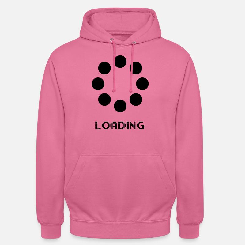 loading - Sweat-shirt à capuche unisexe - rose