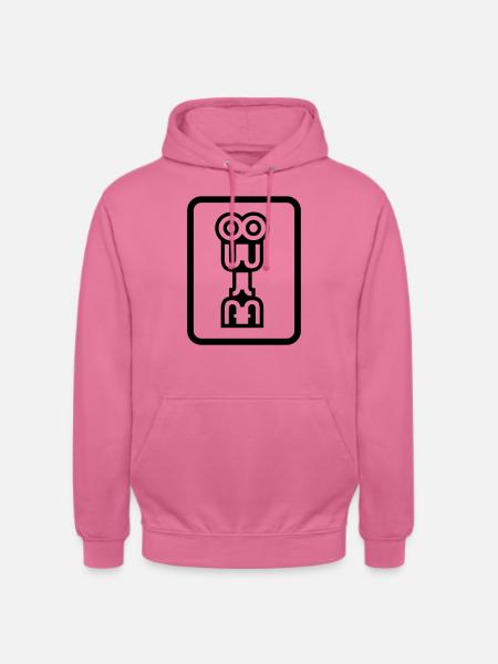 logo kauppa OualOula - Unisex-huppari - pinkki