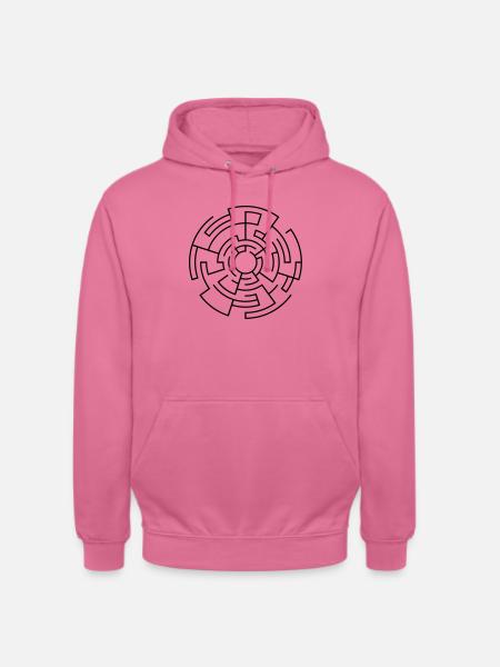maze - Unisex Hoodie - pink