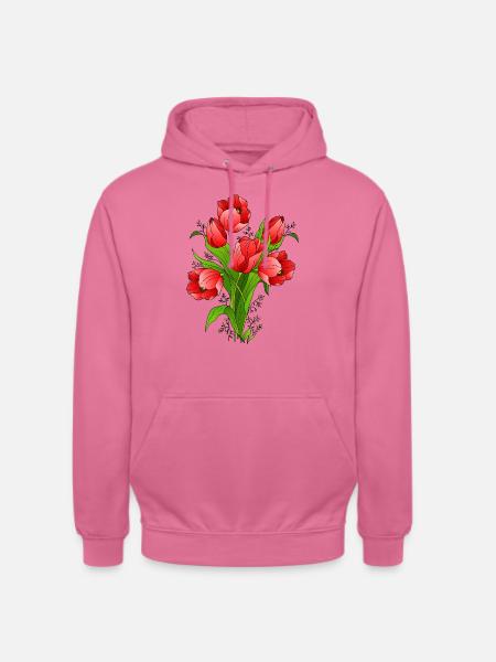 Blumen - Unisex Hoodie - Pink