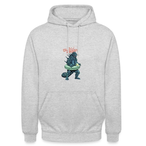 Vieux mais Culotté : Le Monstre Plouf ! - Sweat-shirt à capuche unisexe