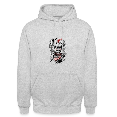 Guerrier Crâne Sauvage - Sweat-shirt à capuche unisexe