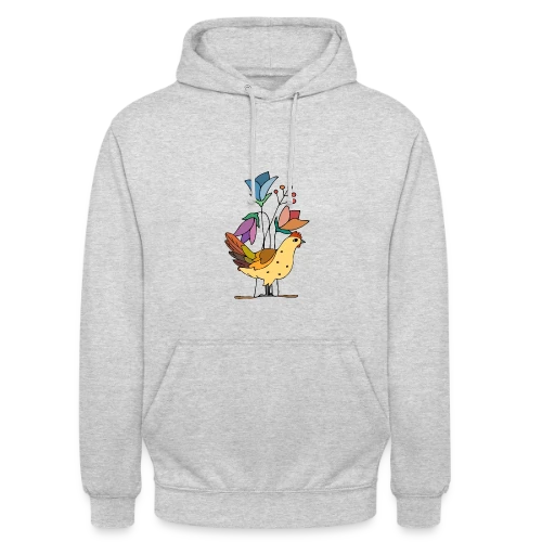 L'Oiseau Majestueux - Sweat-shirt à capuche unisexe
