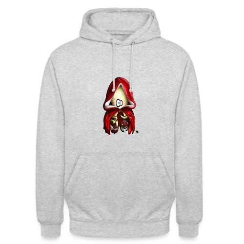 Le Petit Chaperon Poulpe - Sweat-shirt à capuche unisexe