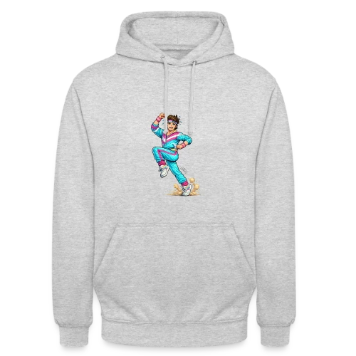 L'Homme Aérobic Déchaîné - Sweat-shirt à capuche unisexe