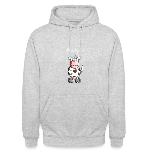 Mooo la Vache Rigolote - Sweat-shirt à capuche unisexe