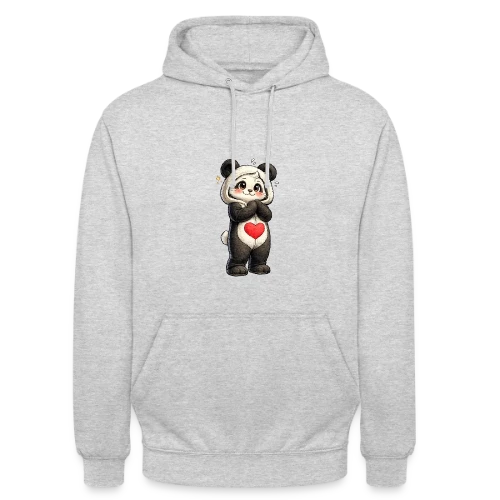 Panda en Combinaison Stylée - Sweat-shirt à capuche unisexe