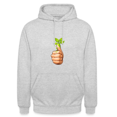 Le Pouce Vert - Sweat-shirt à capuche unisexe