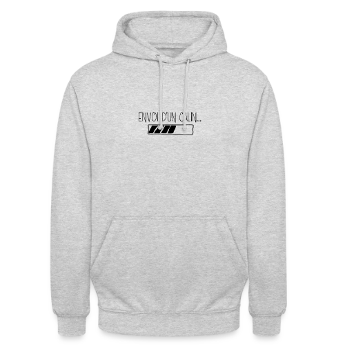 Câlin Virtuel à Envoyer - Sweat-shirt à capuche unisexe