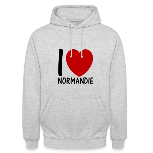 J'aime la Normandie - Sweat-shirt à capuche unisexe