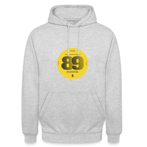 Voiture Vintage France 1989 - Esprit Rétro - Sweat-shirt à capuche unisexe