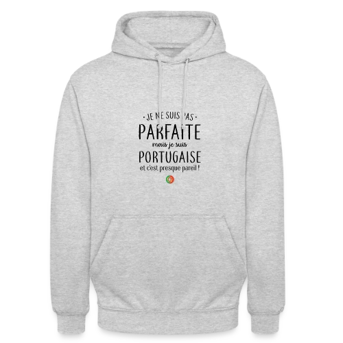 Pas Parfaite, Juste Italienne ! - Sweat-shirt à capuche unisexe