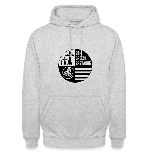 Emblème Breton Breizh - Sweat-shirt à capuche unisexe
