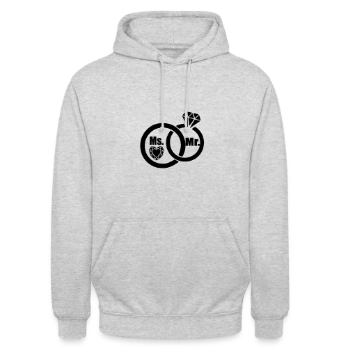 Célébration Mariage - Sweat-shirt à capuche unisexe