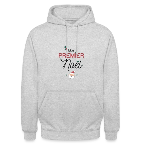 Mon Premier Noël - Sweat-shirt à capuche unisexe