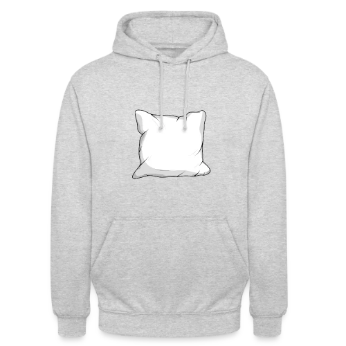 Cocon Douillet Blanc - Sweat-shirt à capuche unisexe