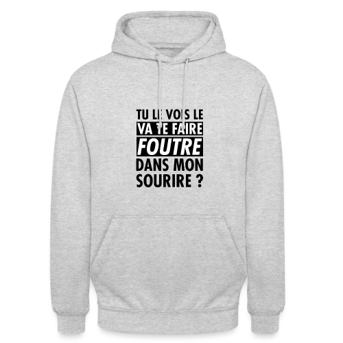 L'?il Qui Dit Tout : "Va te faire foutre ?" - Sweat-shirt à capuche unisexe