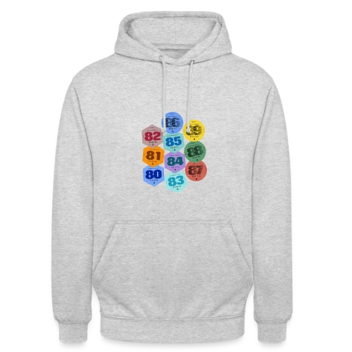 Vignette Auto Rétro Années 80 - Sweat-shirt à capuche unisexe