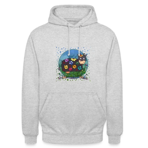 La Vache Mignonne - Sweat-shirt à capuche unisexe