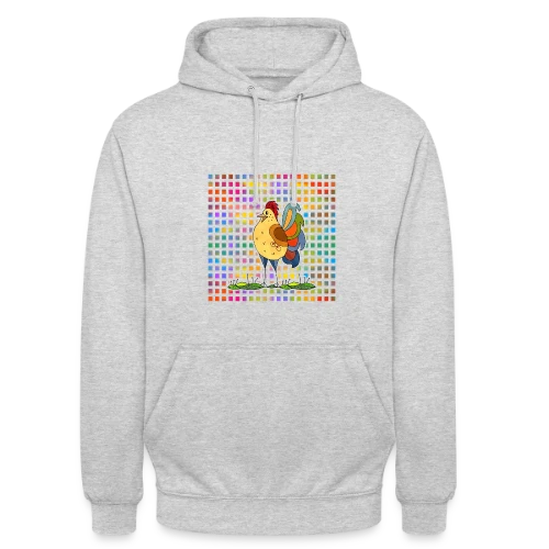 Coq Fier - Sweat-shirt à capuche unisexe