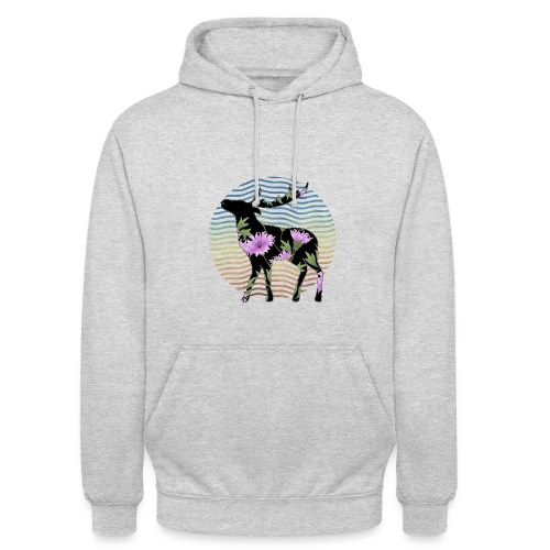 Cerf Majestueux - Sweat-shirt à capuche unisexe