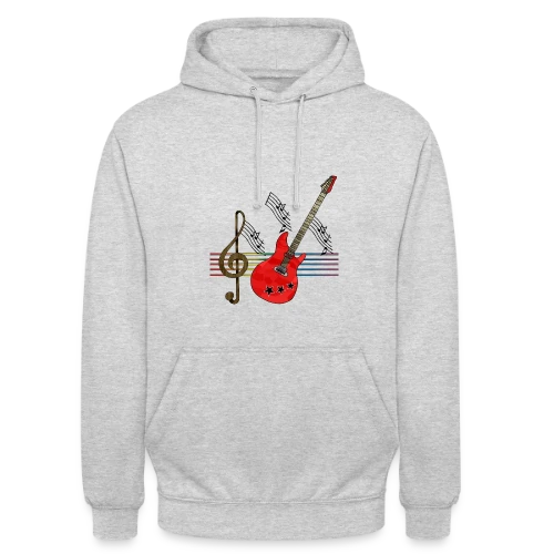 Guitare Addict - Sweat-shirt à capuche unisexe