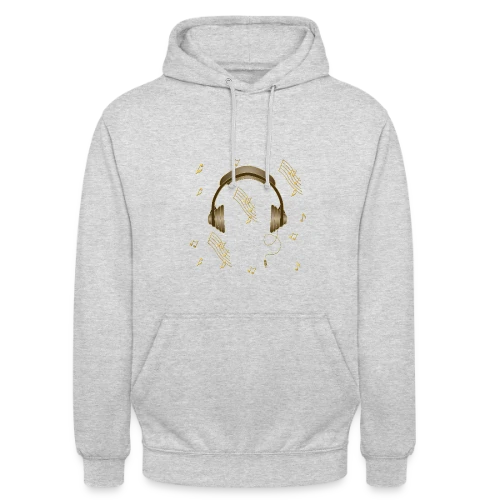 Casque Audio : Rythme & Style - Sweat-shirt à capuche unisexe