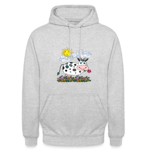 La Vache Stylée - Sweat-shirt à capuche unisexe