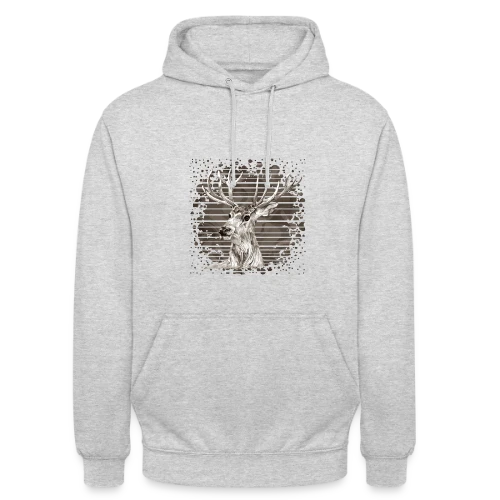 Esprit Cerf Majestueux - Sweat-shirt à capuche unisexe