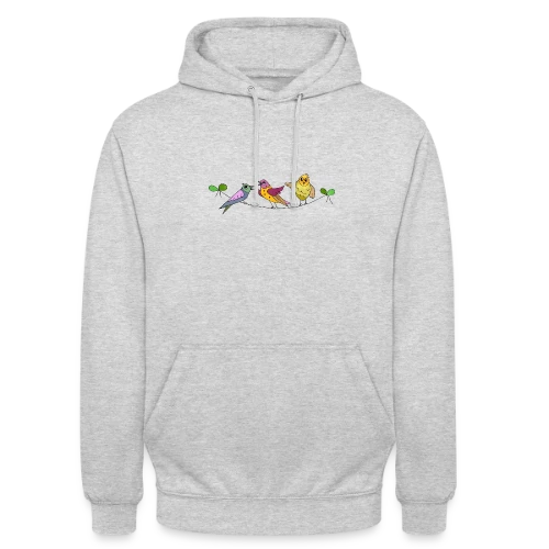 L'Oiseau Libre - Sweat-shirt à capuche unisexe
