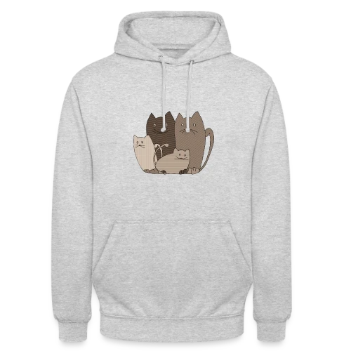 Le Chat Mignon - Sweat-shirt à capuche unisexe