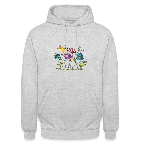 Douceur Florale - Sweat-shirt à capuche unisexe