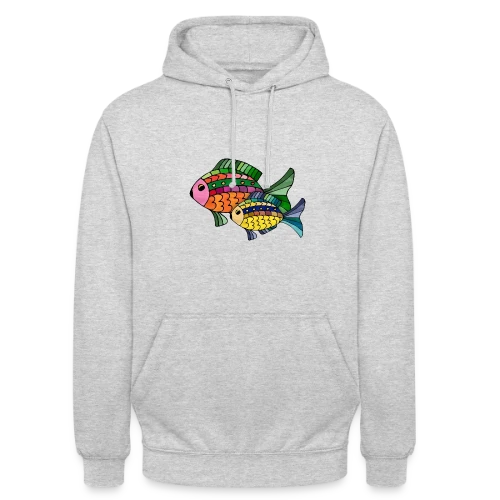 Passion Pêcheur - Sweat-shirt à capuche unisexe